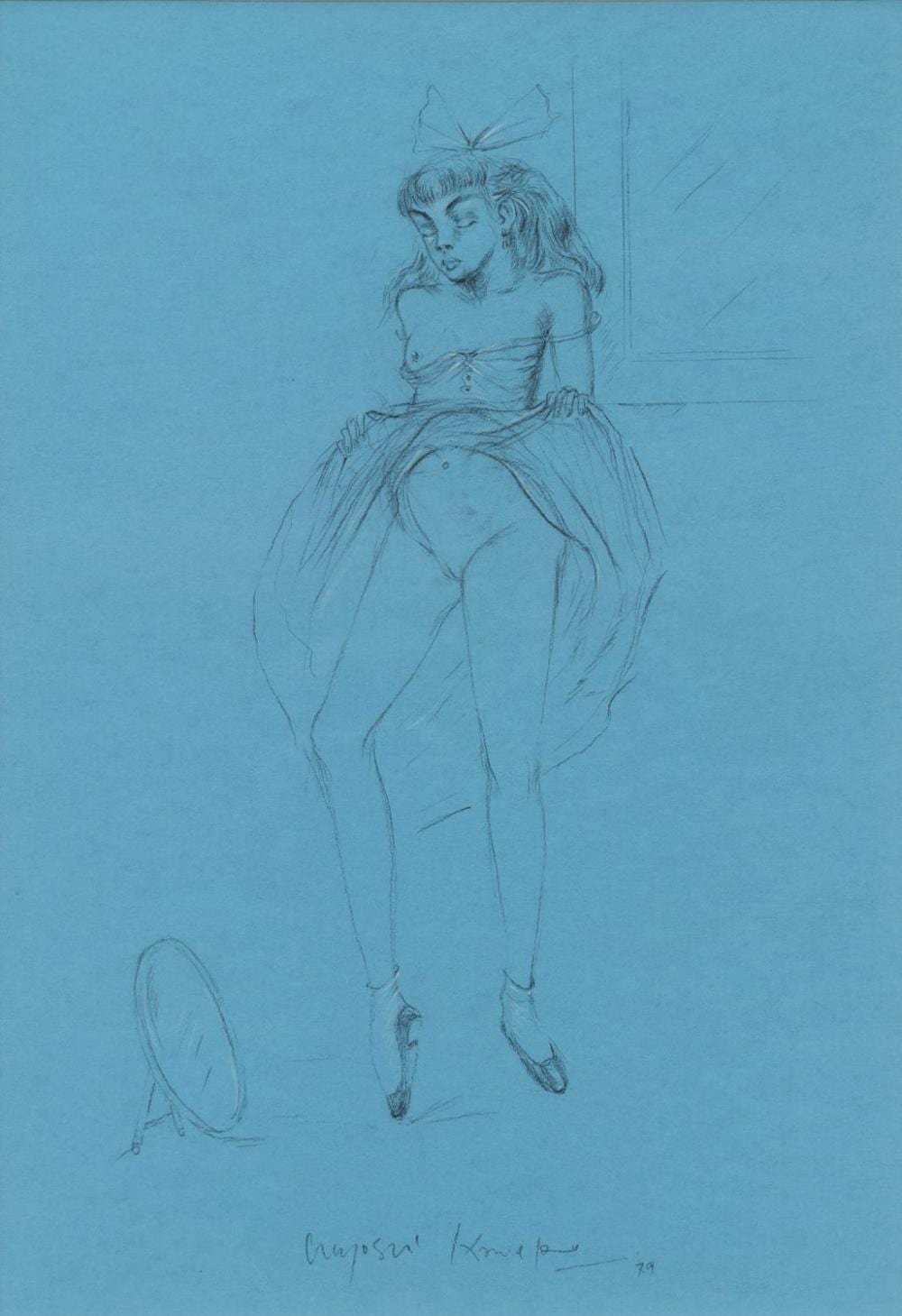 Kuniyoshi  Kaneko comparable auction result: awakening
