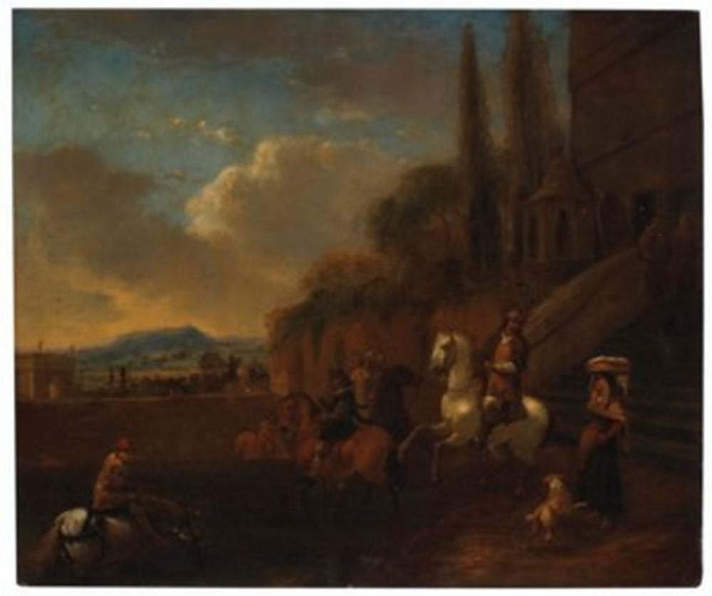 Hendrik Verschuring comparable auction result: hendrik verschuring dutch 1627 1690