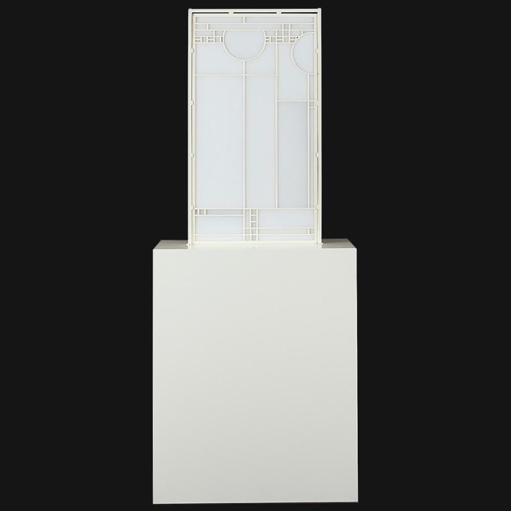Josiah McElheny comparable auction result: josiah mcelheny frank lloyd wright glass sculpture