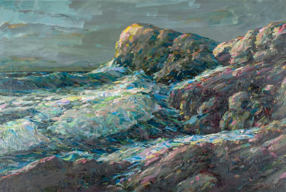 Karl Schmidt (MA,CA,CT,1890-1962) oil painting sold by Broward Auction Gallery LLC, lot 259 — auction record photograph