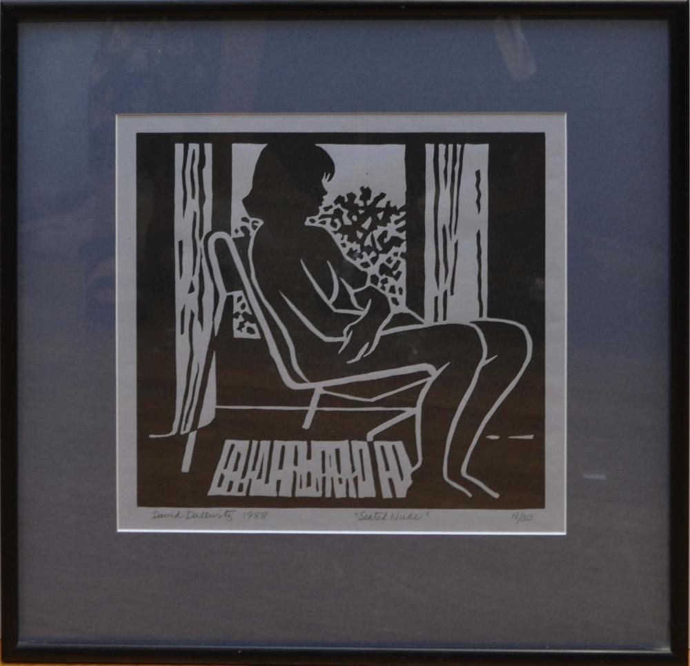 david dallwitz born 1914 seated nude 1988 linocut 13 30 · Leonard Joel · 2020-04-30 David Dallwitz comparable auction result: david dallwitz born 1914 seated nude 1988 linocut 13 30