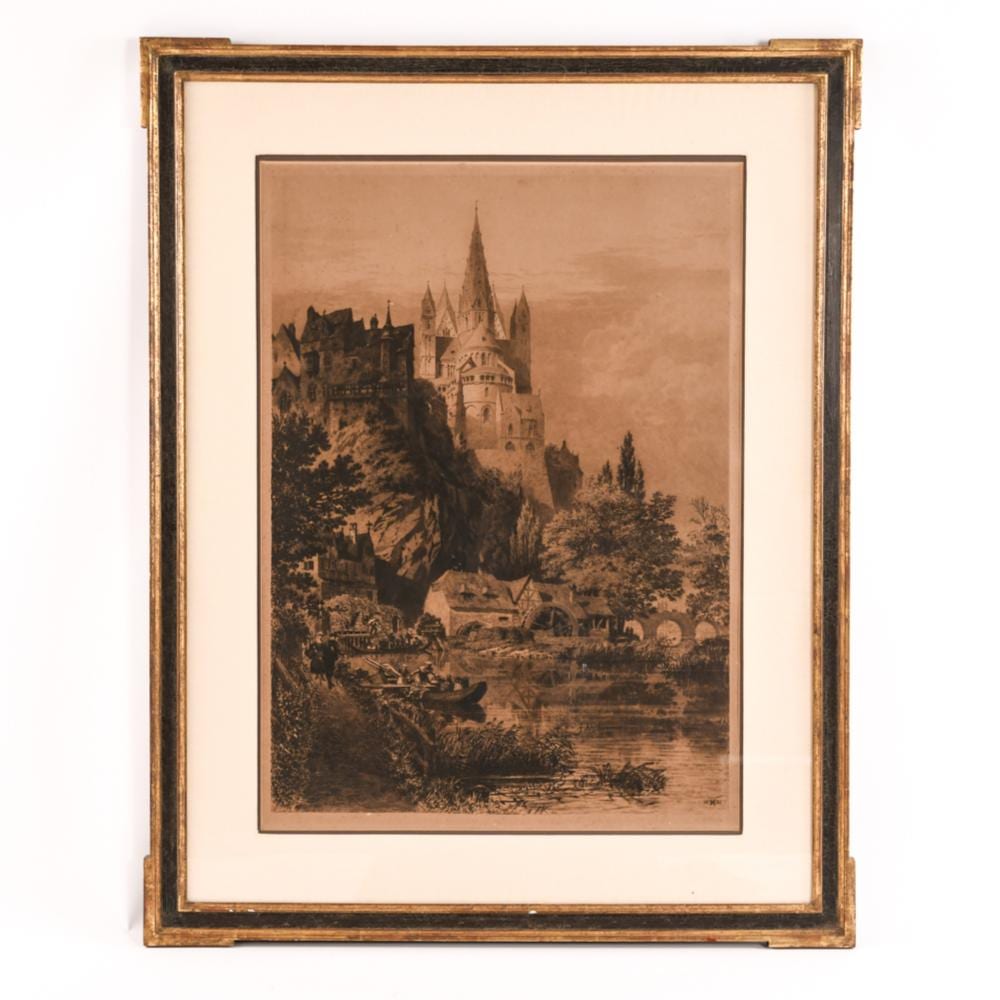 AXEL HERMAN HAIG, SWEDISH (1835 - 1912) ETCHING sold by Westport Auction, lot 497 — auction record photograph