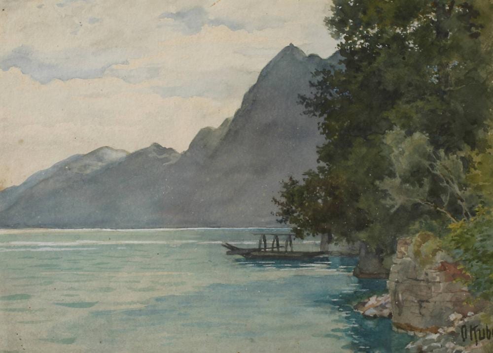 Otto Kubel comparable auction result: otto kubel luganer see
