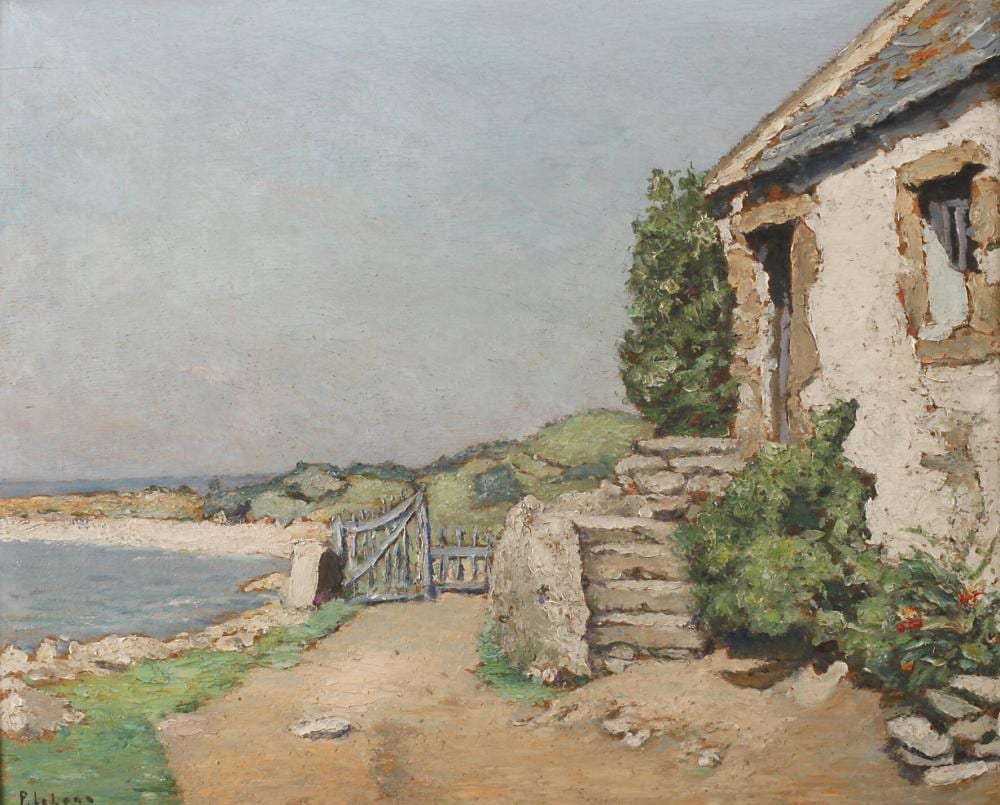 Pierre Lelong comparable auction result: pierre lelong franz sische k stenlandschaft