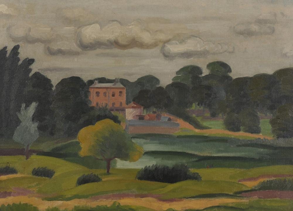 Arnold Auerbach comparable auction result: arnold auerbach 1898 1978 british hampstead heath oil on canvas inscribed on the reverse 19 x 25