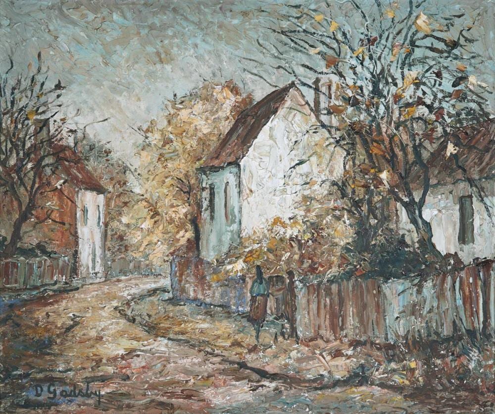 Doreen Gadsby comparable auction result: doreen gadsby 1926 2016 autumn 36 5 x 44 5 cm frame 49 x 56 x 6 cm