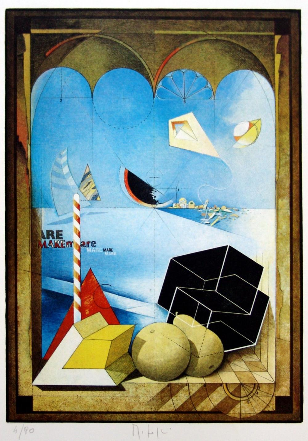 Mario Logli comparable auction result: mario logli 1933 urbino italia senza titolo
