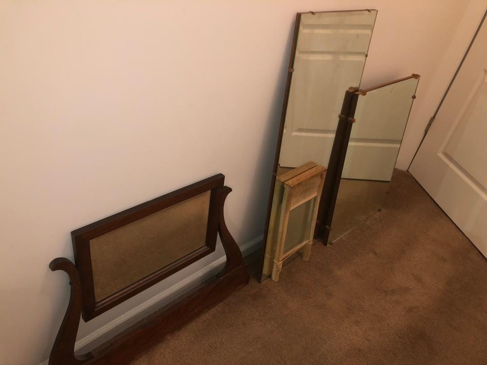MIRRORS AND SMALL WASHBOARD sold by Aether Auctions, lot 315 — auction record photograph