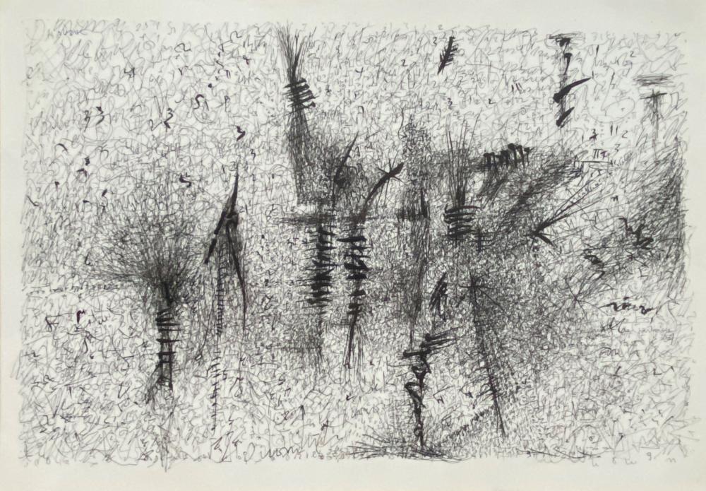Pepe Caceres comparable auction result: pepe caceres n en 1941 composition abstraite