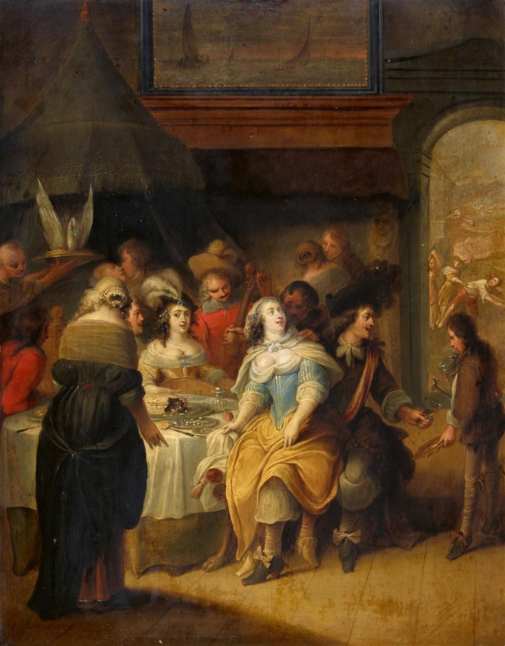 Hieronymus Janssens comparable auction result: hieronymus janssens merry company