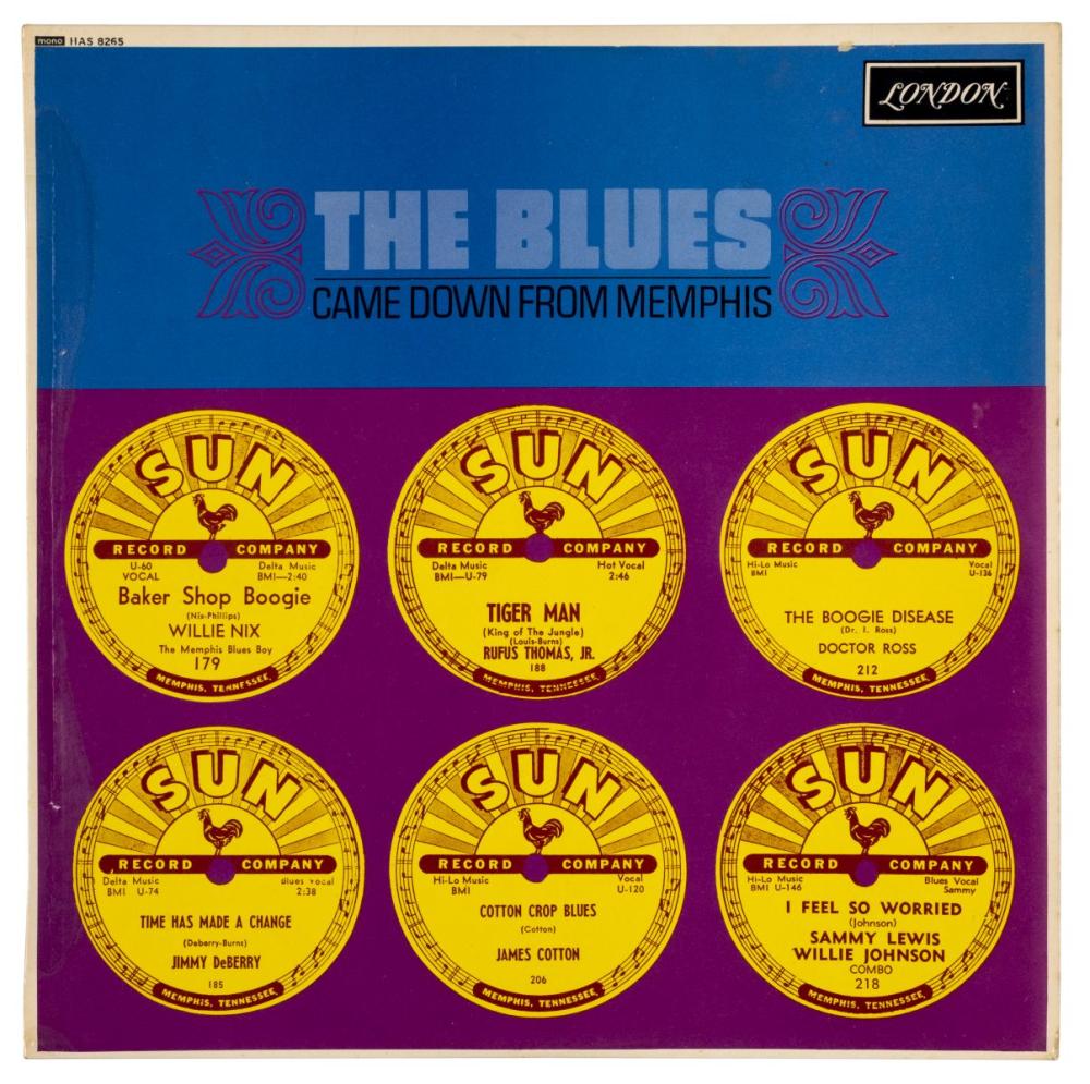 * Blues / Soul / Jazz. Collection of approx. 100 blues, soul & jazz LP's / vinyl records sold by Dominic Winter Auctions, lot 418 — auction record photograph