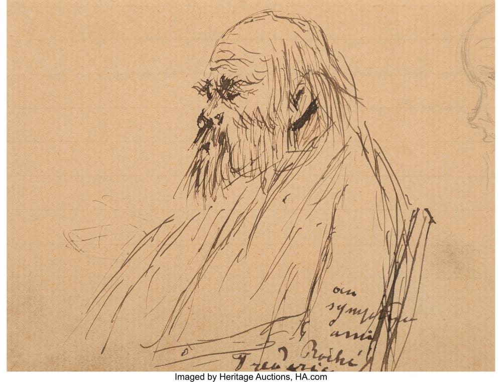 fr d ric auguste cazals french 1865 1941 paul verlaine pen and ink and pencil · Heritage Auctions · 2020-05-29 Frédéric-Auguste Cazals comparable auction result: fr d ric auguste cazals french 1865 1941 paul verlaine pen and ink and pencil