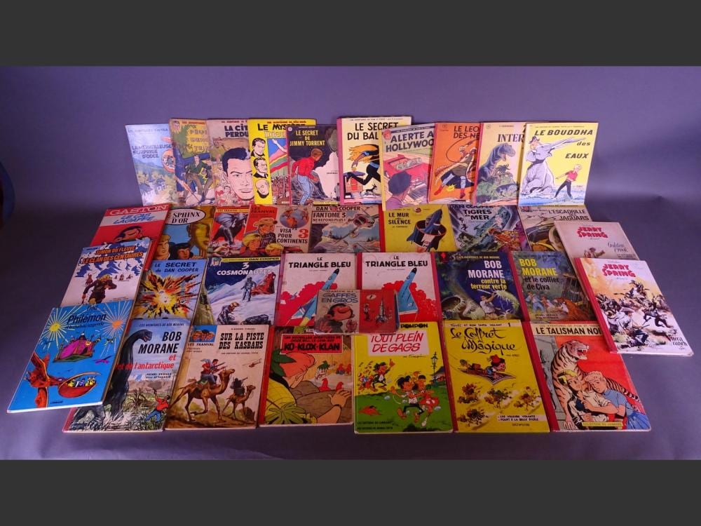 Alix Chatenay-Druey comparable auction result: comics lot of comics in oe