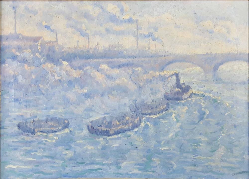 nicolae darascu 1883 1959 zuges schleppk hne vor industrie · Auktionshaus Oberursel · 2020-05-30 Nicolae Darascu comparable auction result: nicolae darascu 1883 1959 zuges schleppk hne vor industrie