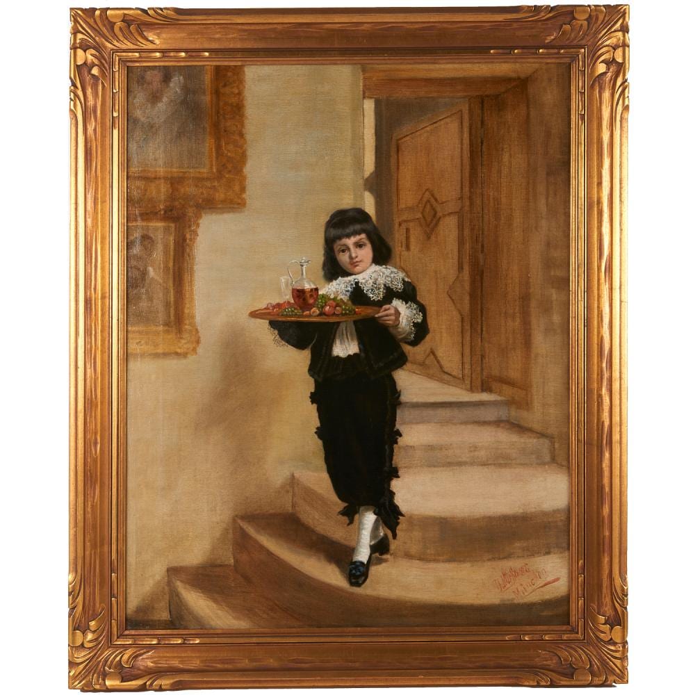 theodor kleehaas attrib oil on canvas · Millea Bros Ltd · 2020-06-05 Theodor Kleehaas comparable auction result: theodor kleehaas attrib oil on canvas