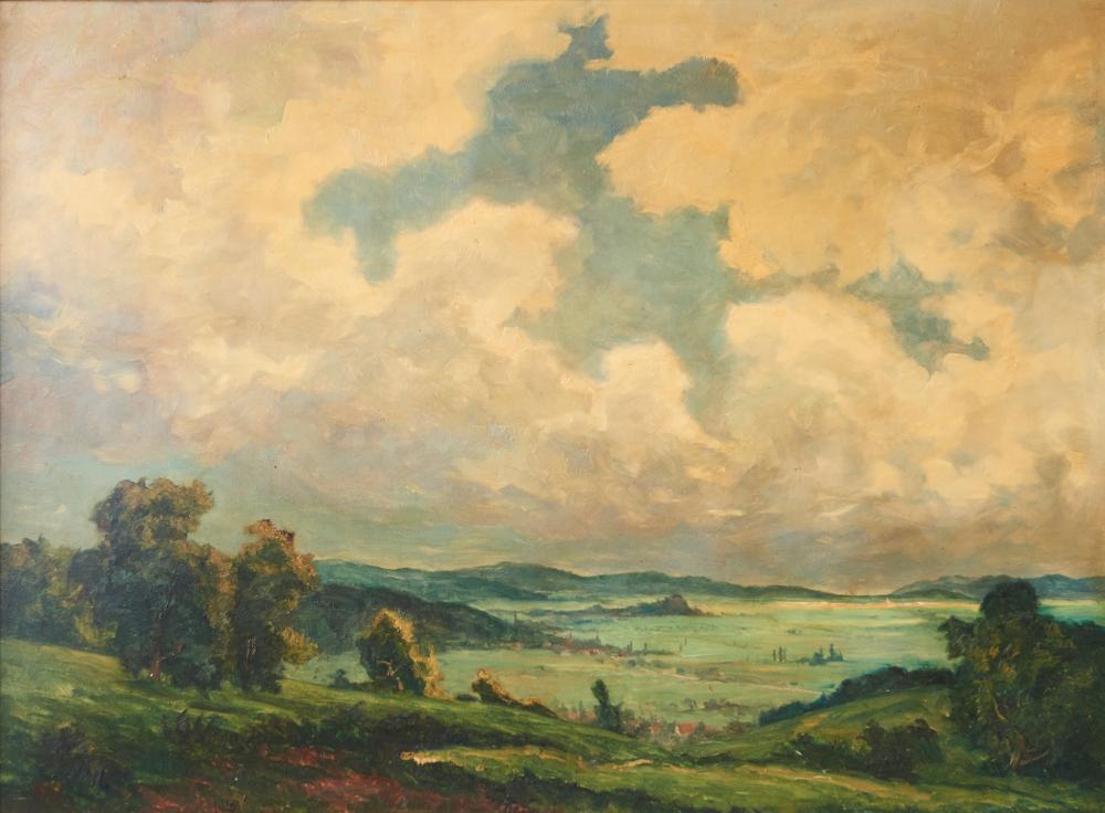 Wilhelm Wickertsheimer comparable auction result: wilhelm wickertsheimer 1886 1968 blick vom schutterlindberg