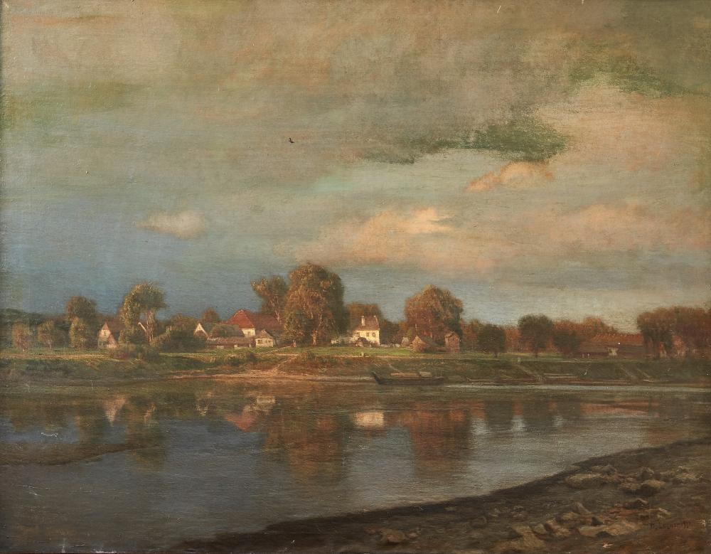 thomas leitner 1876 1948 flusslandschaft · Auktionshaus Angerland GmbH · 2020-06-13 Thomas Leitner comparable auction result: thomas leitner 1876 1948 flusslandschaft