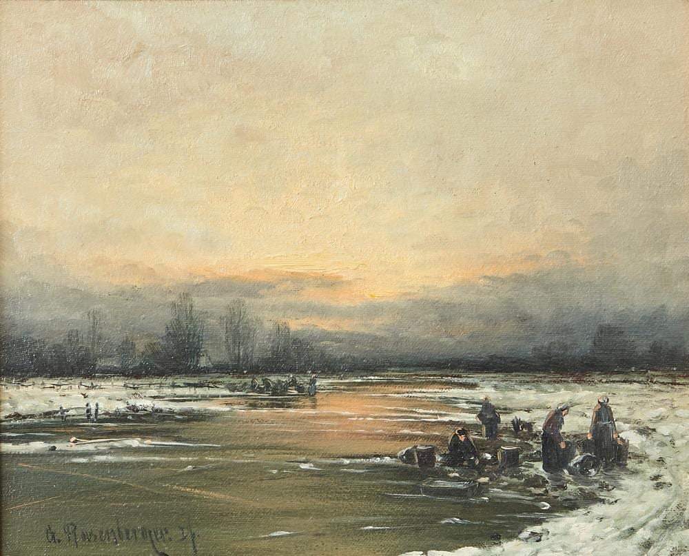 gernot rasenberger 1943 winterabend am rhein · Auktionshaus Angerland GmbH · 2020-06-13 Gernot Rasenberger comparable auction result: gernot rasenberger 1943 winterabend am rhein