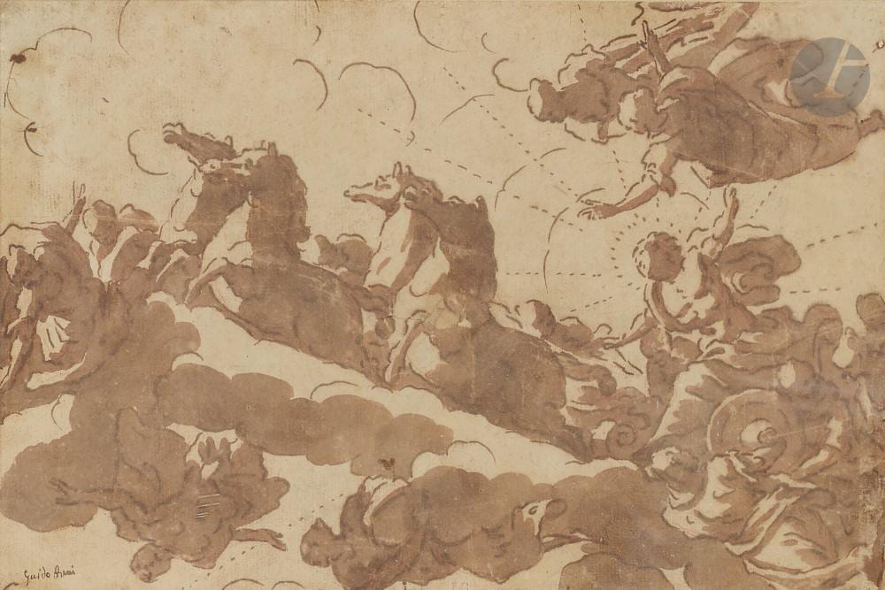 Charles Mellin comparable auction result: charles mellin paris 1610 paris 1655 le char d apollon