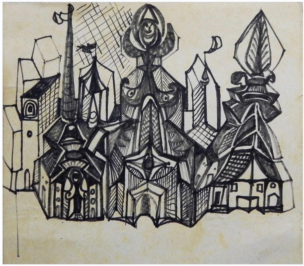 Yoram Kaniuk comparable auction result: yoram kaniuk israeli 1930 2013