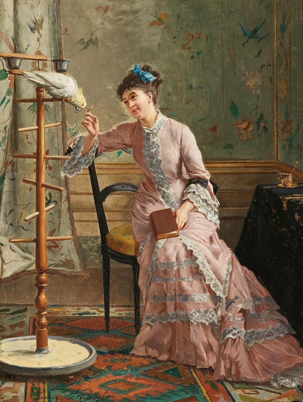 Gustave Léonard de Jonghe comparable auction result: gustave de jonghe
