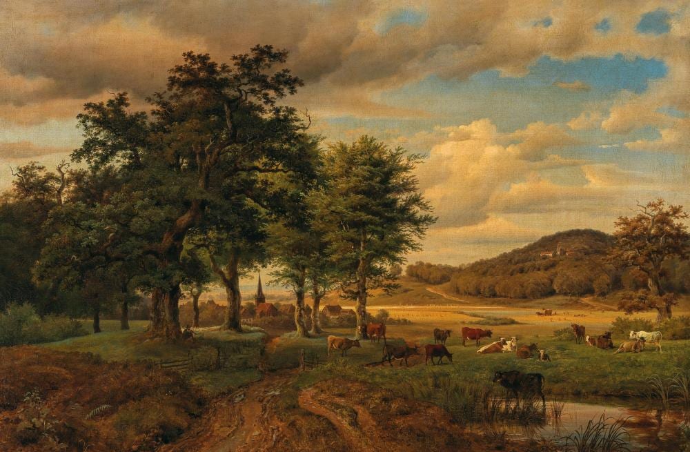 Georg Heinrich Crola comparable auction result: georg heinrich crola croll