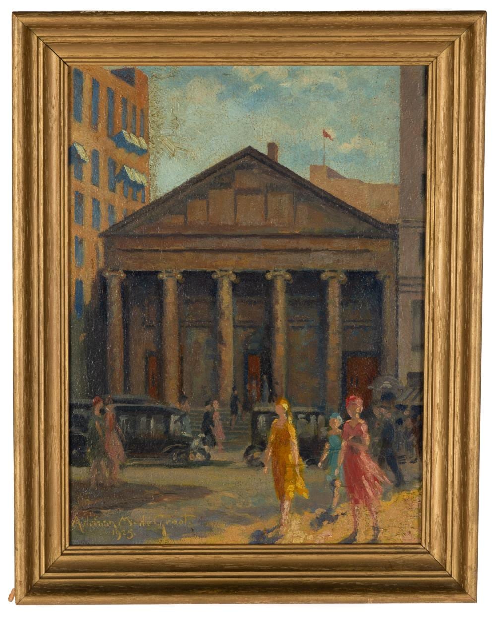 Adriaan Martin De Groot comparable auction result: adriaan martin de groot dutch american 1870 1942 the cathedral church of st paul boston ma