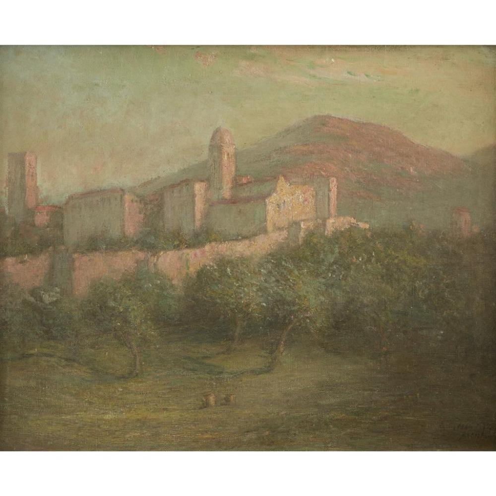 John Ferguson Weir comparable auction result: john ferguson weir american 1841 1926 alhambra granada spain