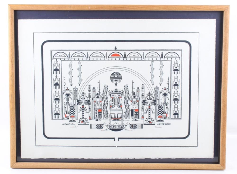 Douglas Johnson comparable auction result: douglas johnson signed limited edition lithograph