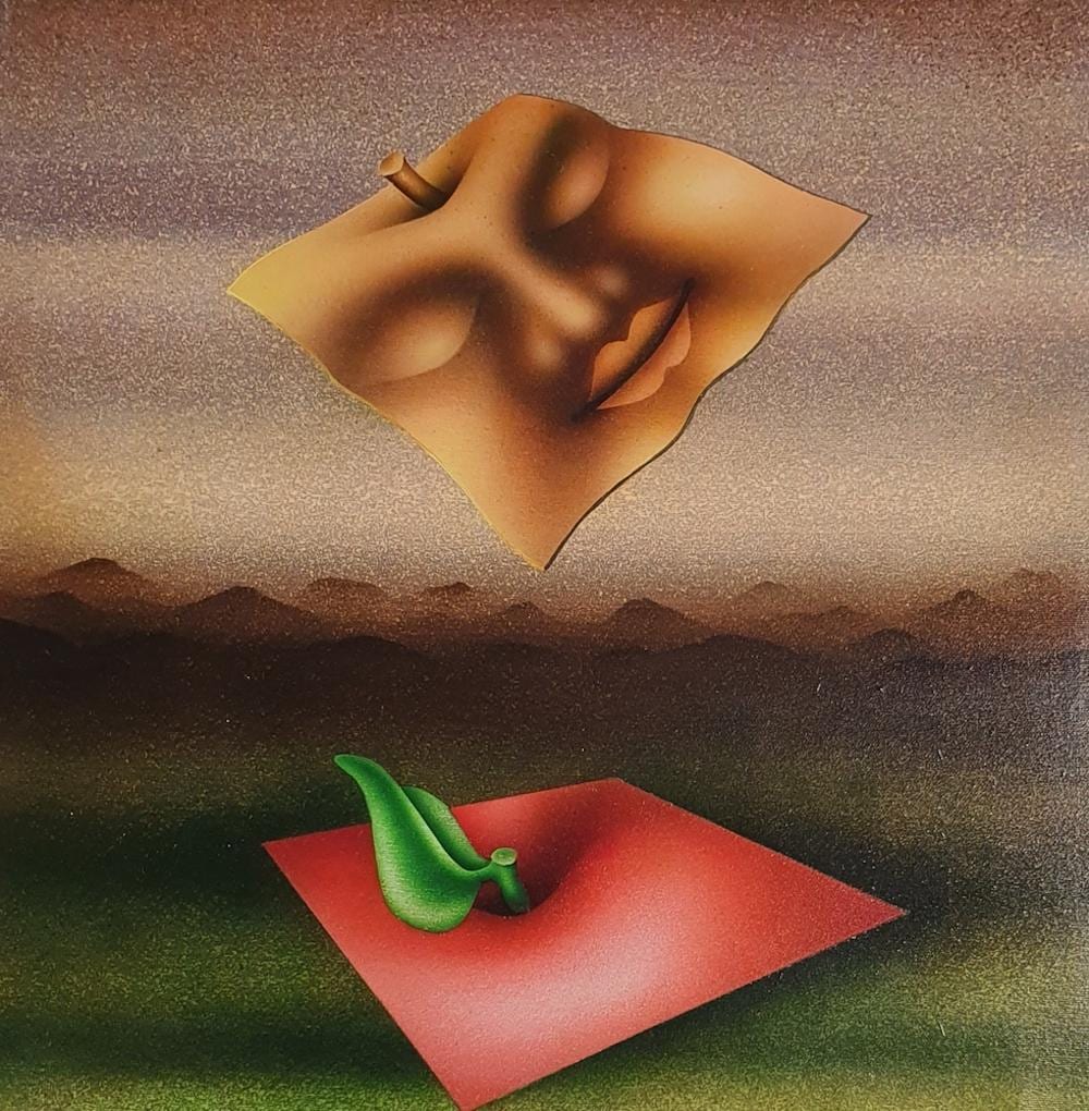 Vanni Viviani comparable auction result: vanni viviani la vitalit interiore della terra 1984 92