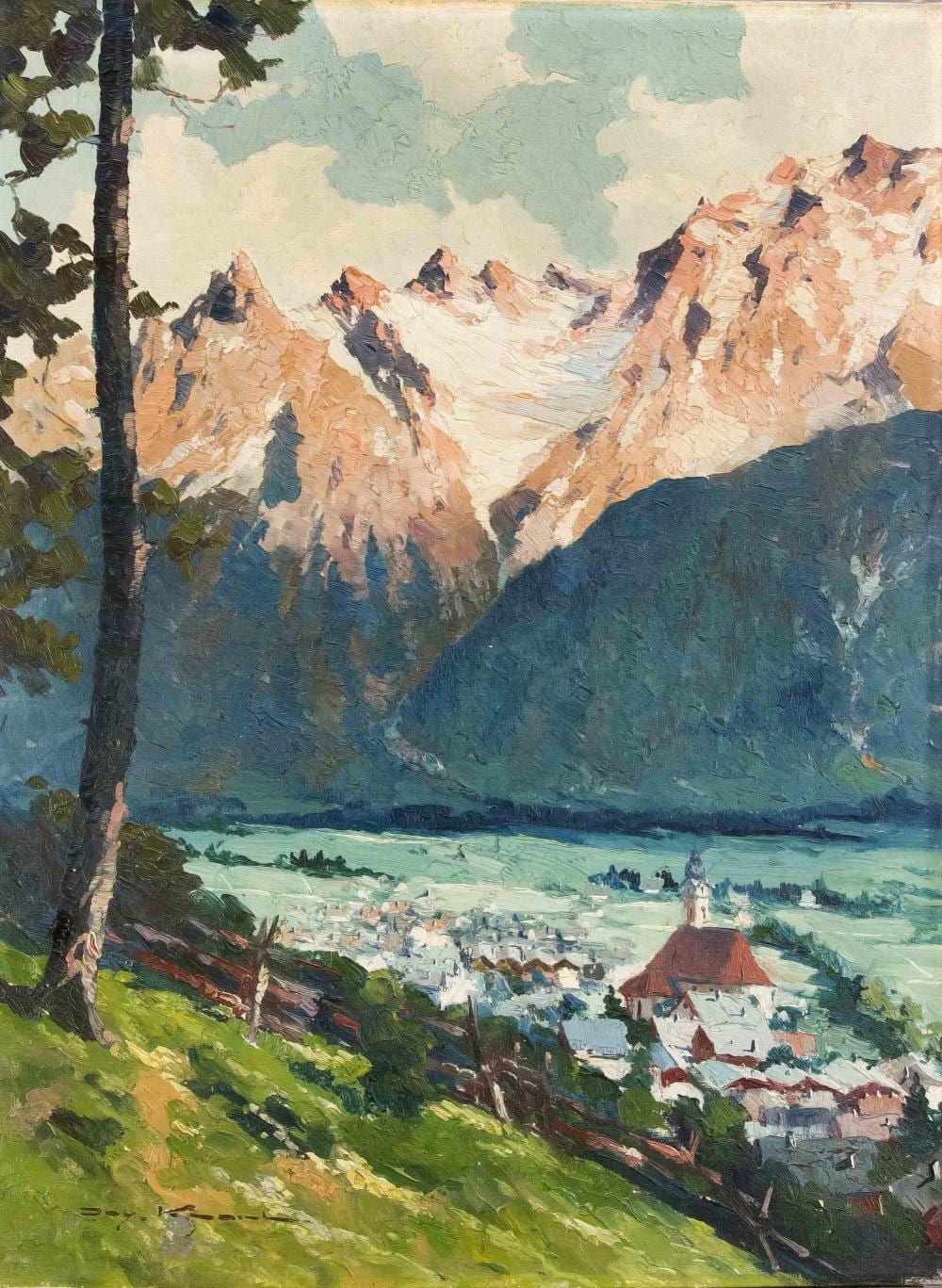 Josef Klarl comparable auction result: josef klarl 1909 1986 attr