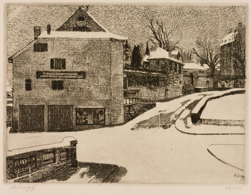 Ernst Georg Rüegg comparable auction result: ernst georg r egg 1883 1948