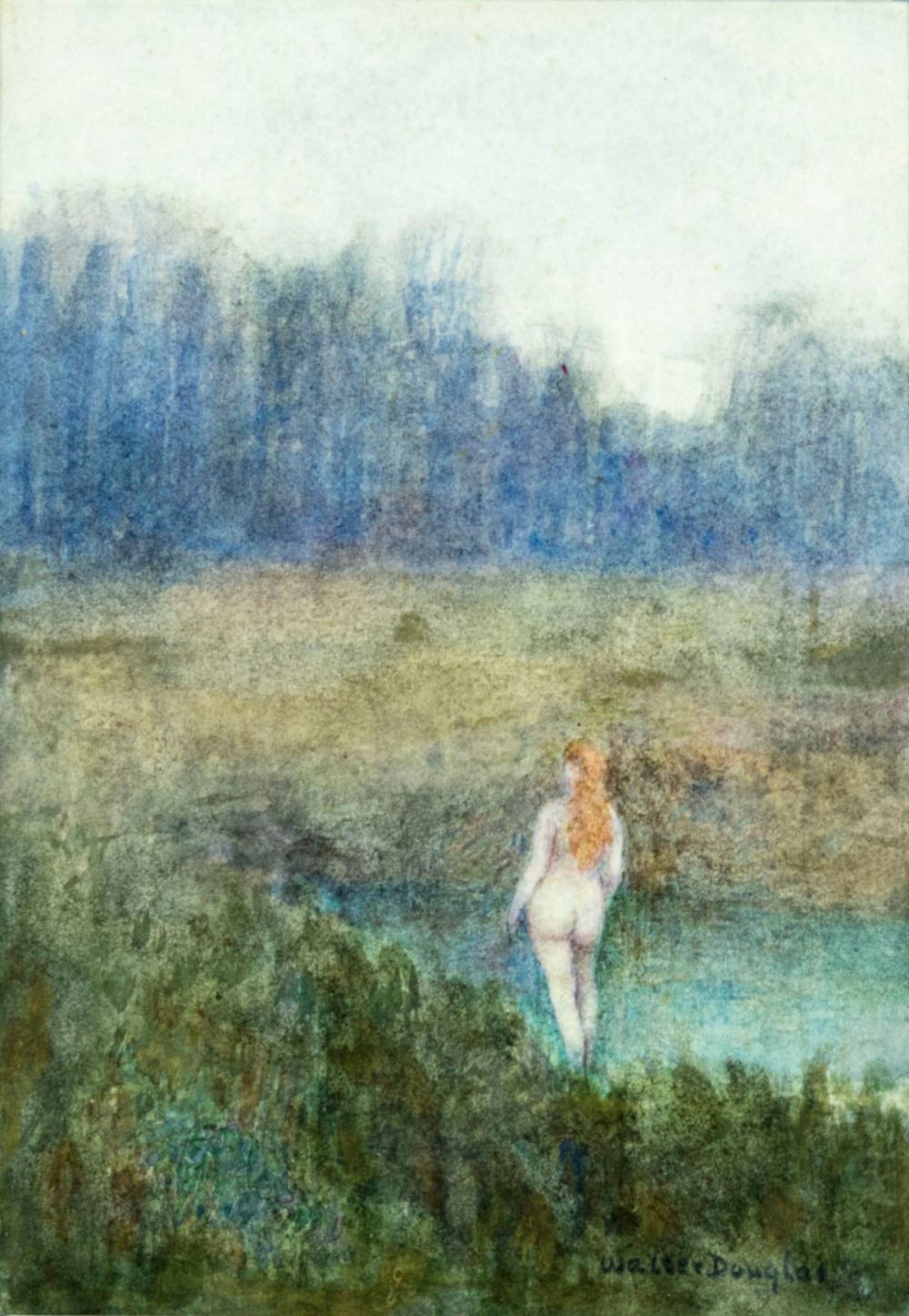Walter Douglas comparable auction result: walter douglas oh nj 1868 1948 watercolor painting