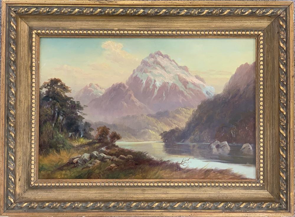 Lawrence William Wilson comparable auction result: laurence william wilson mount tutoka from pykes river martins bay