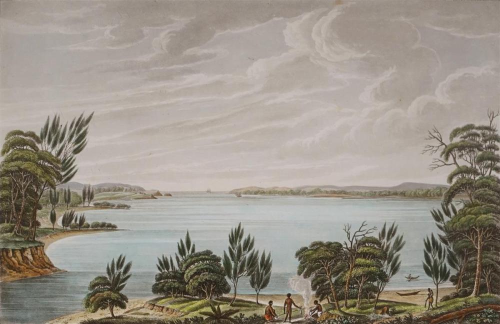 J. Lycett comparable auction result: joseph lycett 1777 1828 botany bay 17 5 x 27 cm frame 54 x 64 x 2 cm