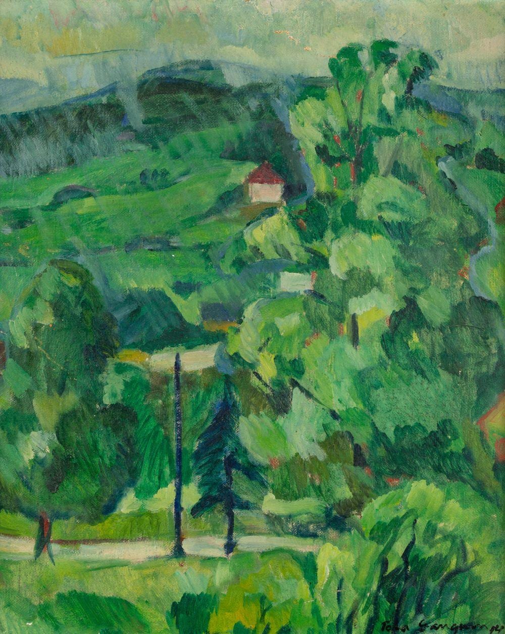 Pola Gauguin comparable auction result: pola gauguin