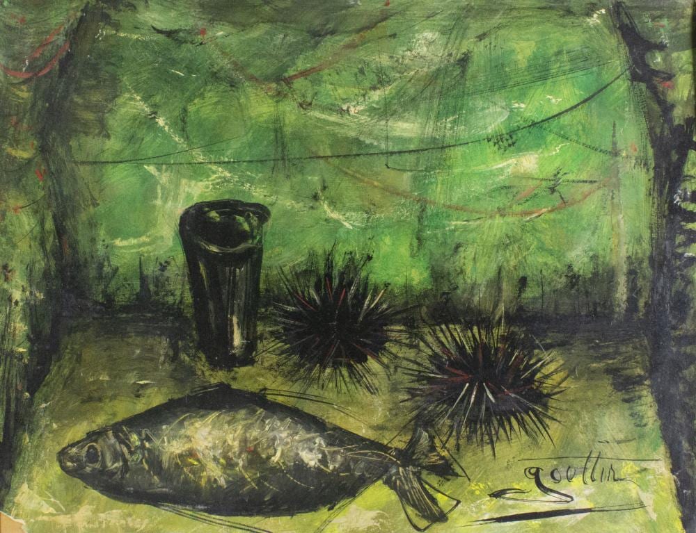 Jean Marie Gouttin comparable auction result: jean marie gouttin 1922 1987 still life