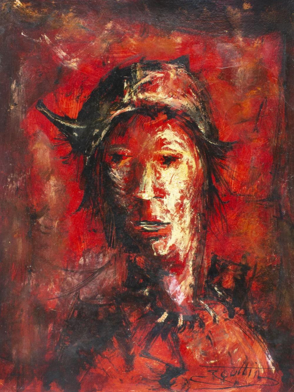 Jean Marie Gouttin comparable auction result: jean marie gouttin 1922 1987 portrait