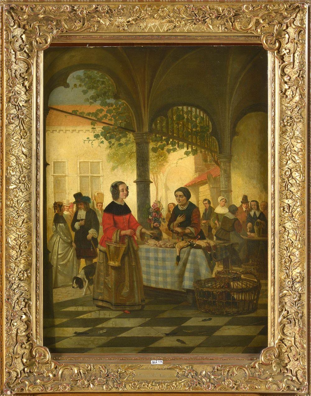 tableaux · Vanderkindere · 2020-06-17 Hendrik (Baron) Leys comparable auction result: tableaux