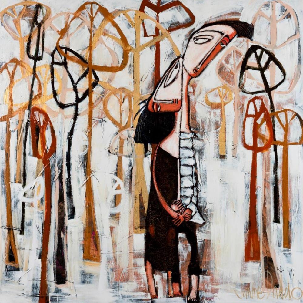 Janine Daddo comparable auction result: janine daddo born 1959 the embrace