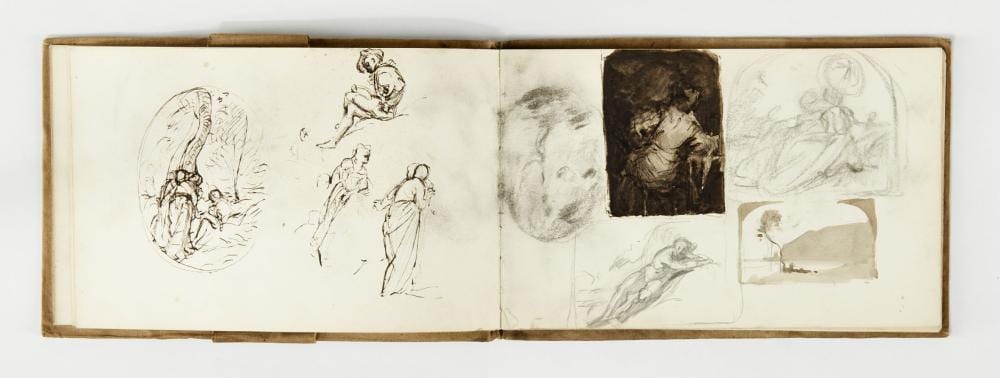 Edouard Ravel comparable auction result: edouard ravel 1847 1920 carnet de croquis de 49 pages repr sentant