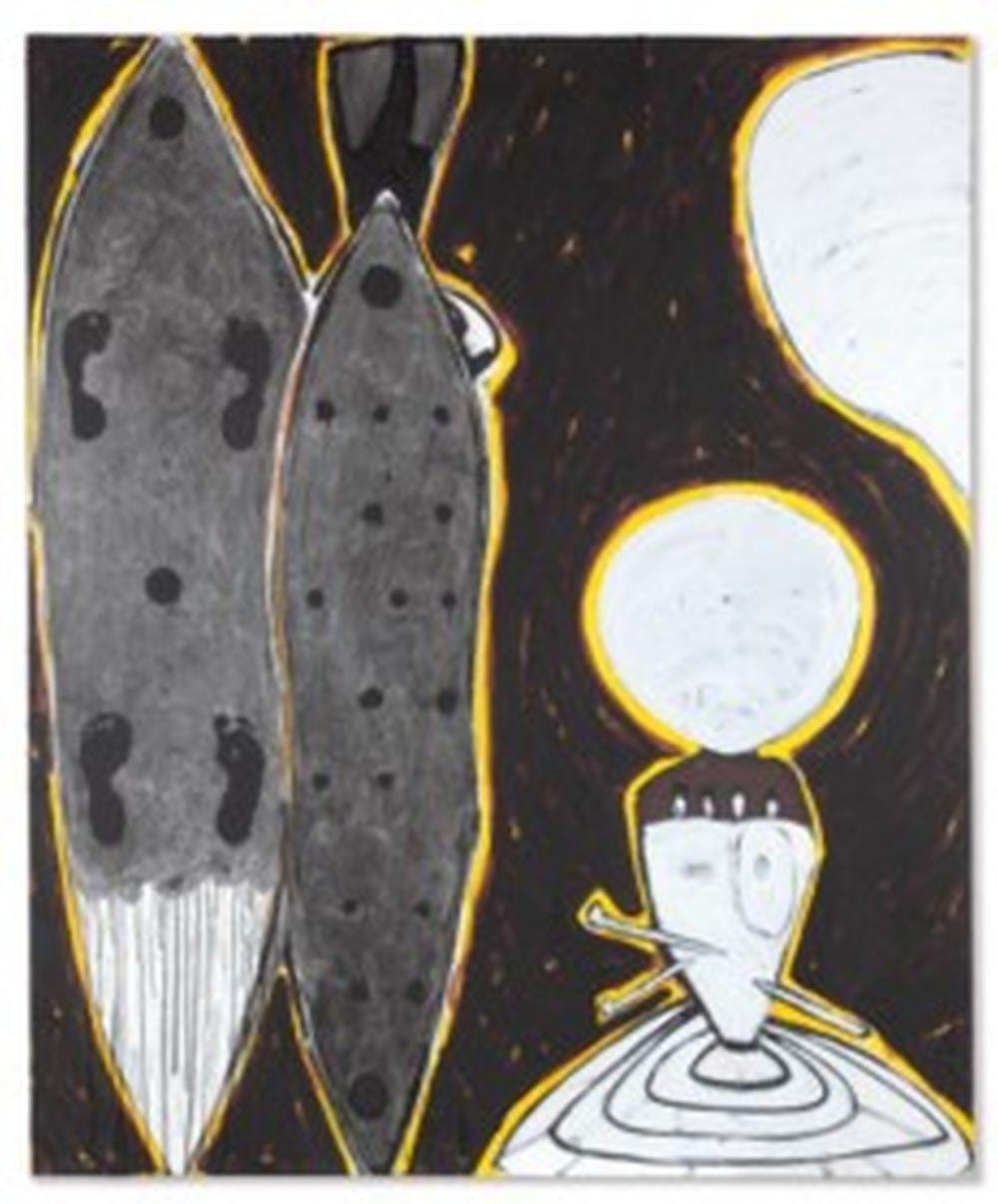 Ouattara Watts comparable auction result: ouattara watts b 1957 the dogon komo the universal knowledge