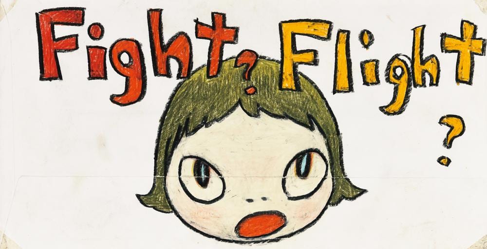 Yoshitomo Nara | Fight? Flight? comparable sale