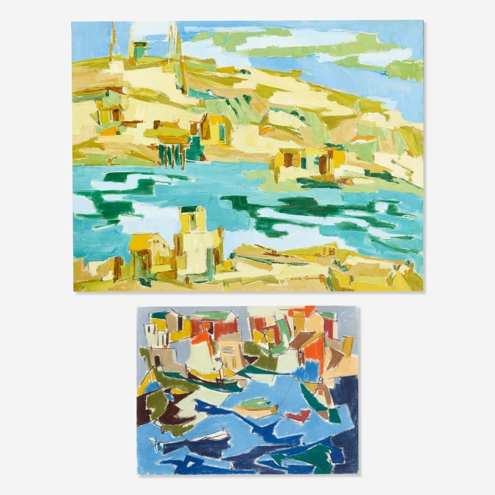 Adele Lemm comparable auction result: adele lemm two works