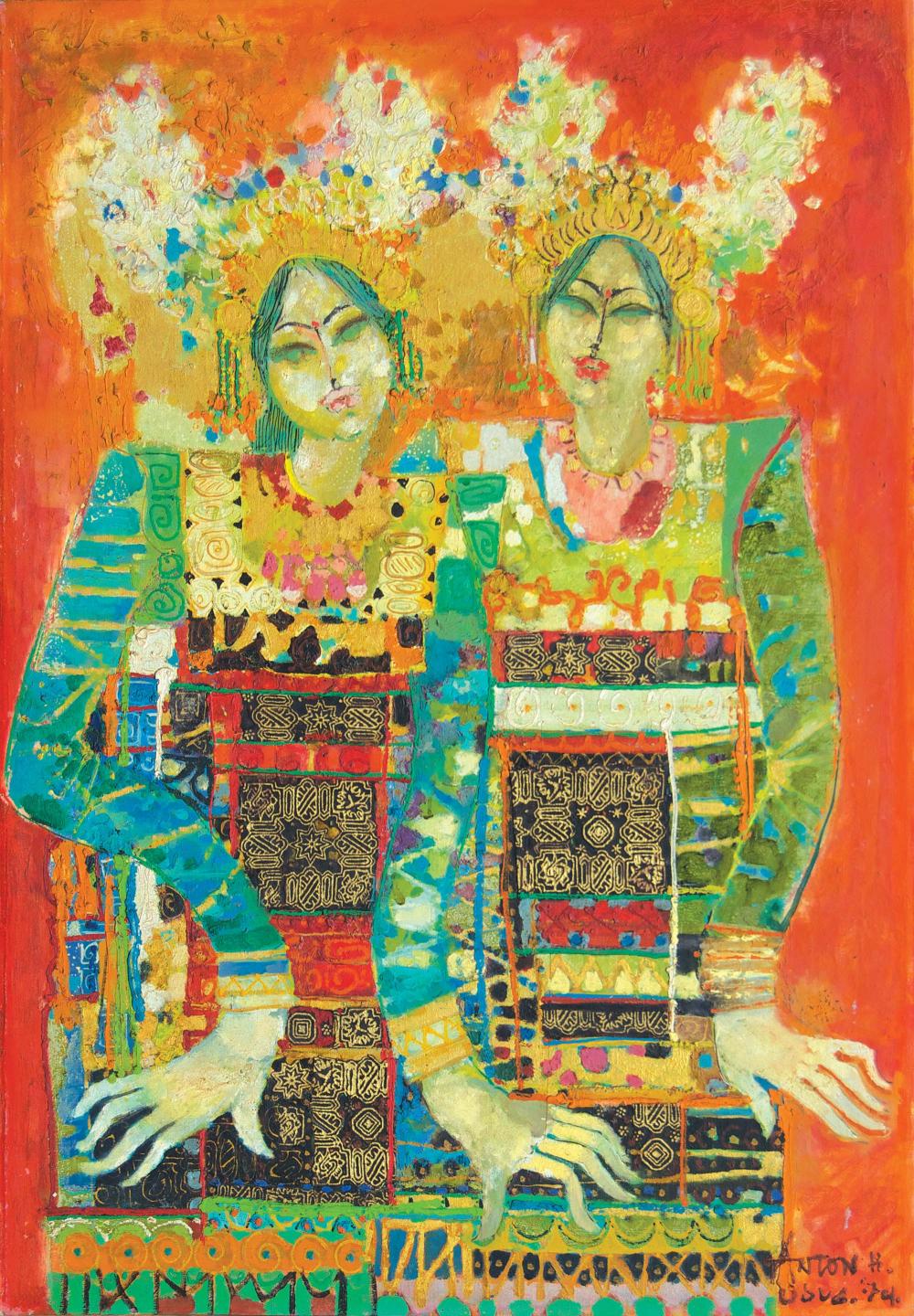 Two Balinese Dancers comparable sale