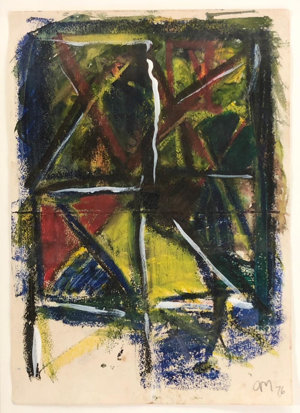 Allen Maddox comparable auction result: allen maddox 1948 2000 untitled
