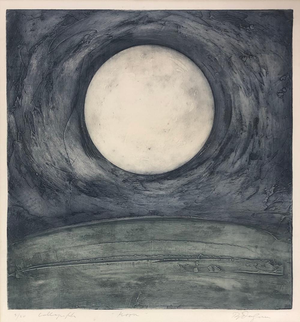 Roy Dalgarno comparable auction result: roy dalgarno 1910 2001 moon