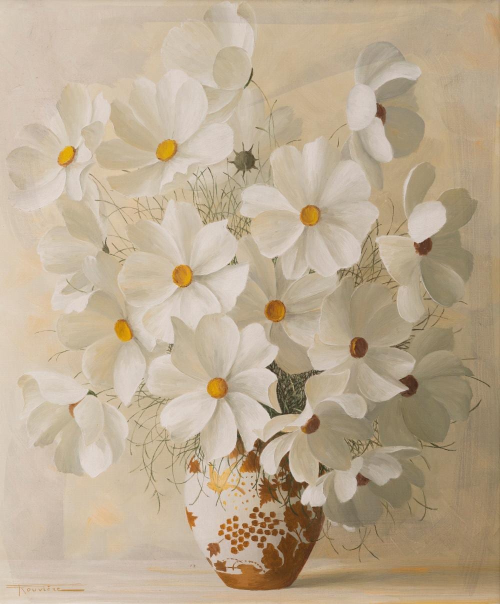 Elizabeth Rouviere comparable auction result: elizabeth rouviere cosmos blancs