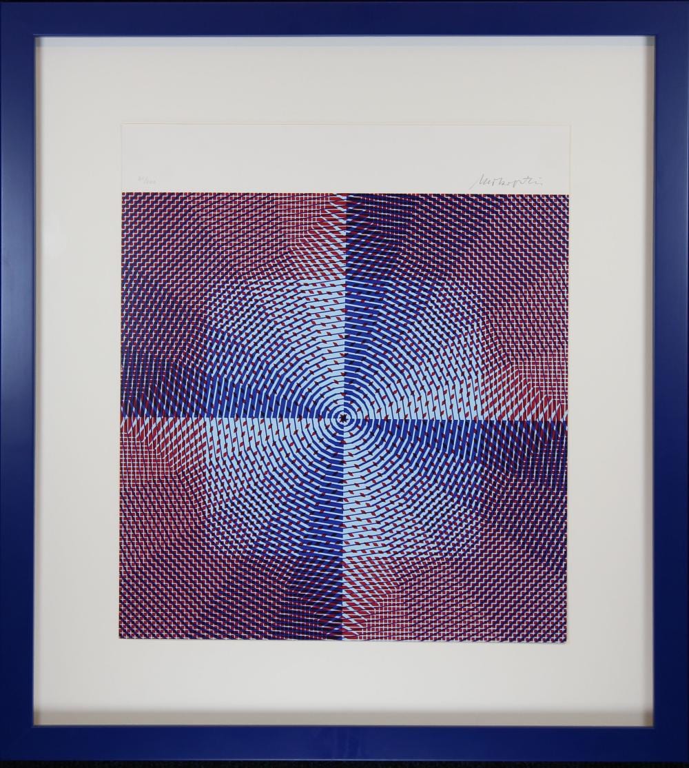 Herbert Kapitzki comparable auction result: herbert w kapitzki 1925 2005 serigraph