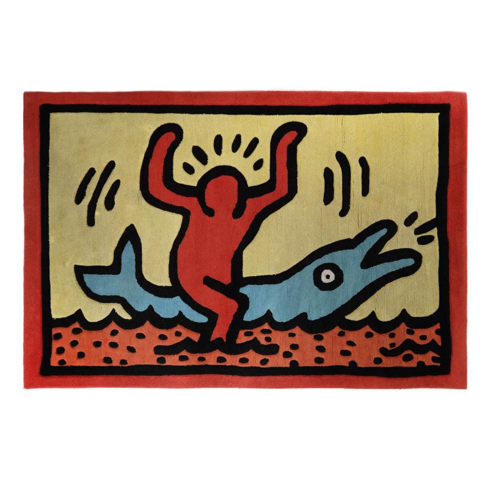 "Untitled" - tapestry after Keith Haring's artwork sold by A10 by Artmark, lot 98 — auction record photograph